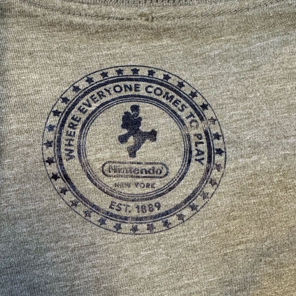 Nintendo Olive Green New York Tee - Picture 5 of 7